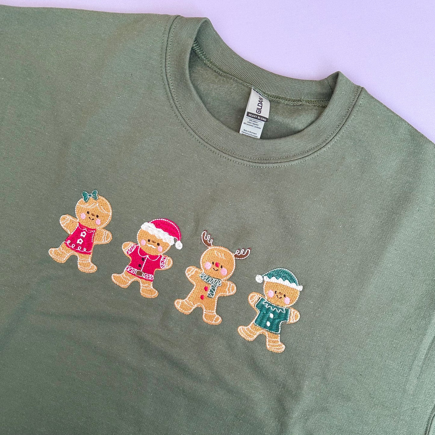 Gingerbread Crewneck Sweater