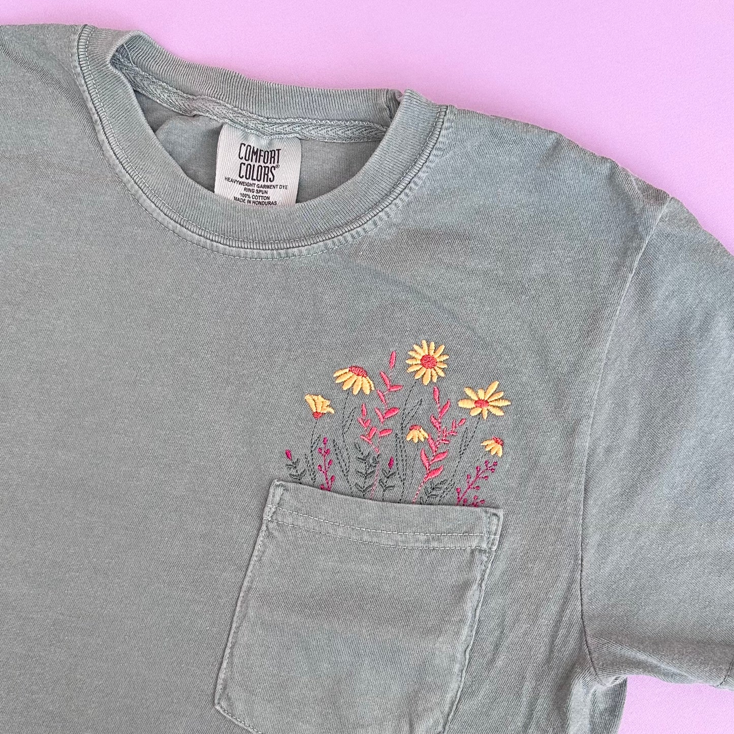 Sunflower Pocket T-shirt