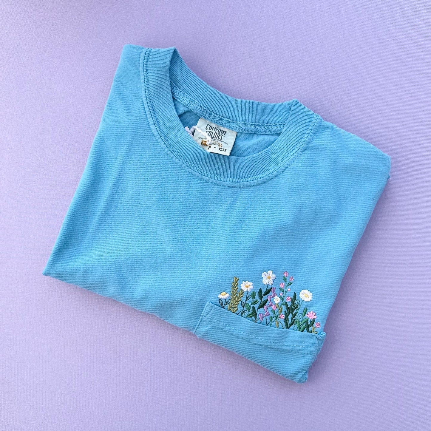 Flower Garden Pocket T-shirt
