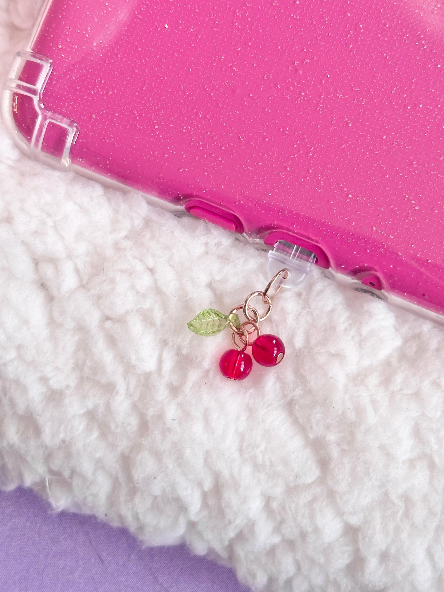 Cherry e-Reader Charm