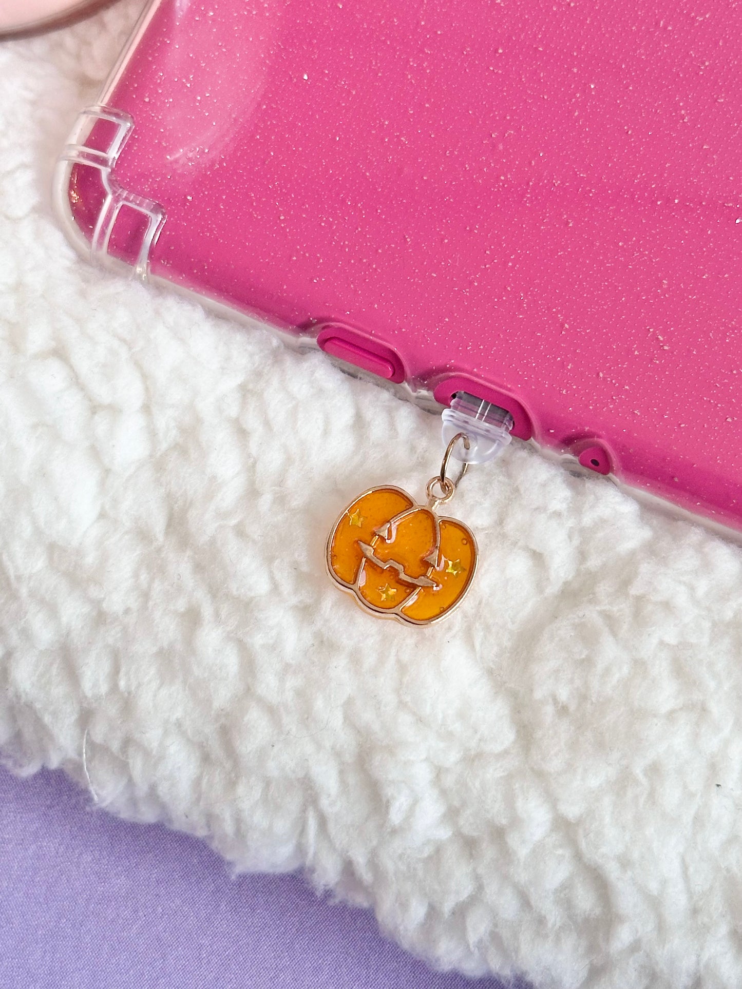 Jack-o-Lantern e-Reader Charm