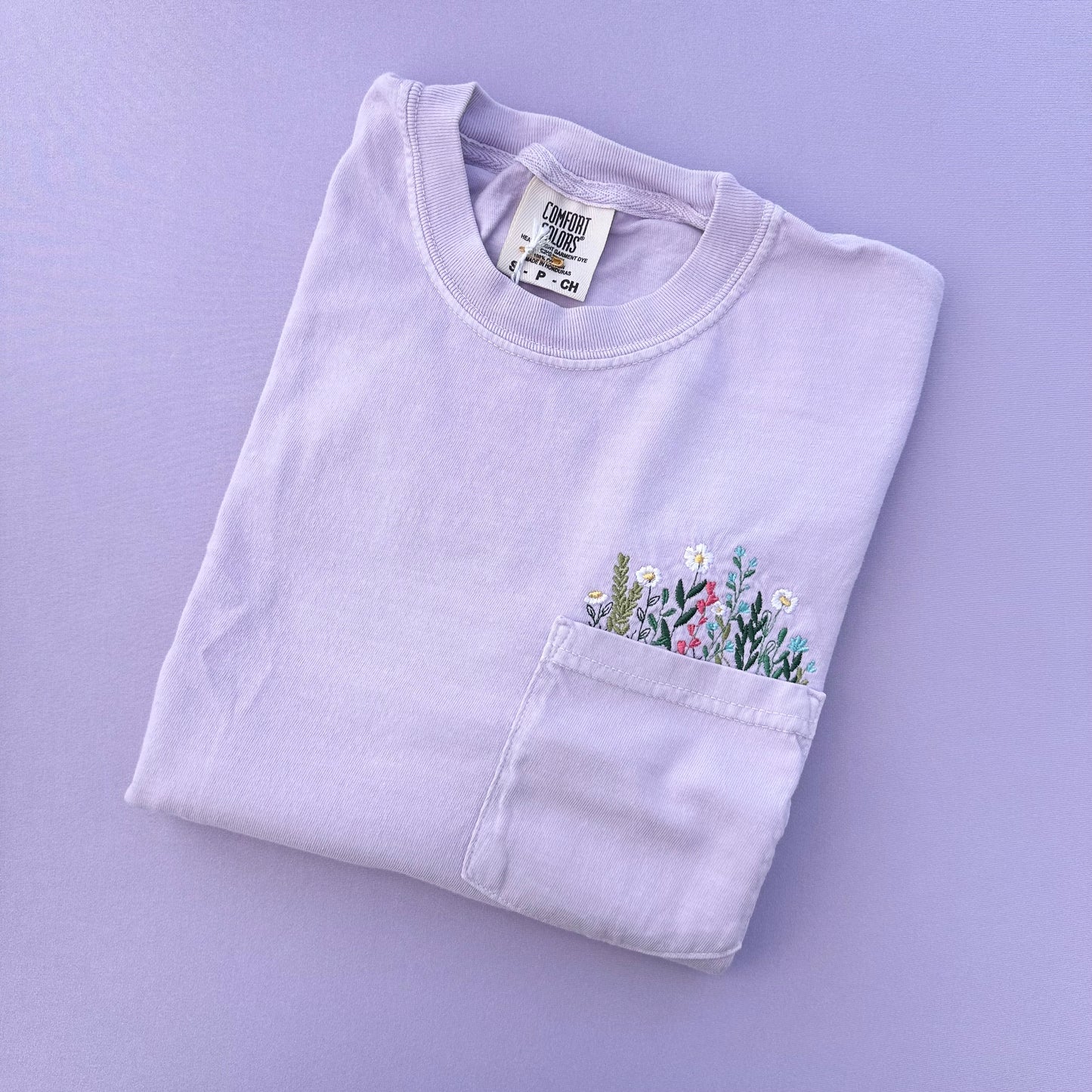 Flower Garden Pocket T-shirt