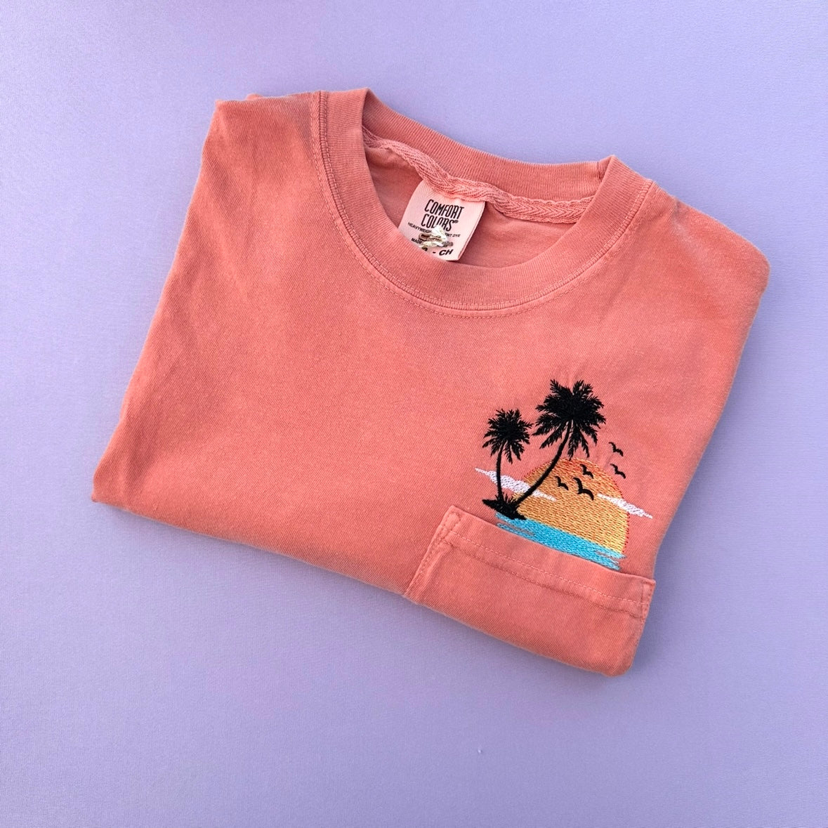 Sunset Pocket T-shirt