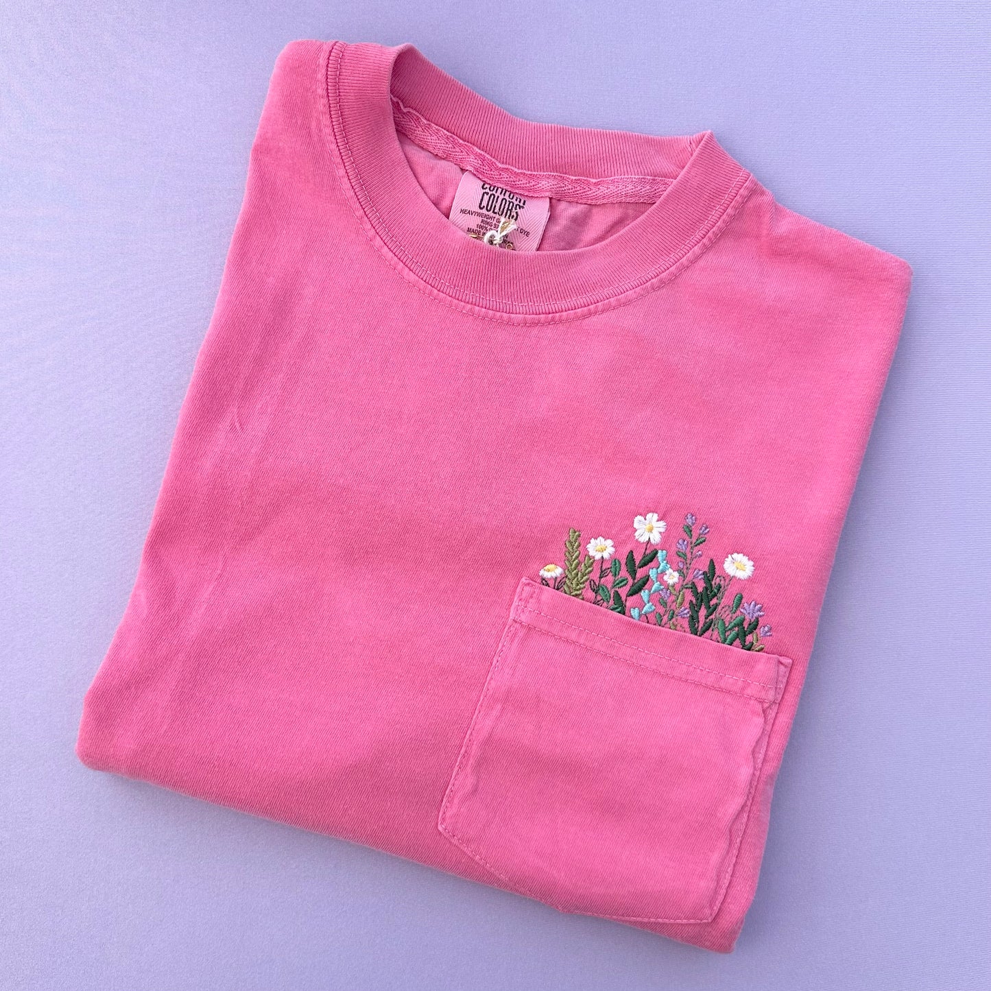 Flower Garden Pocket T-shirt