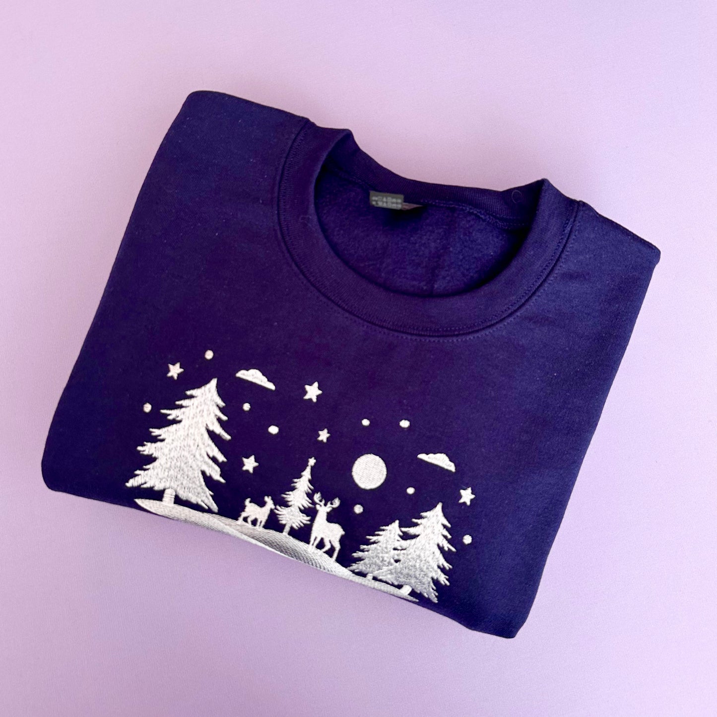 Winter Scene Crewneck Sweater