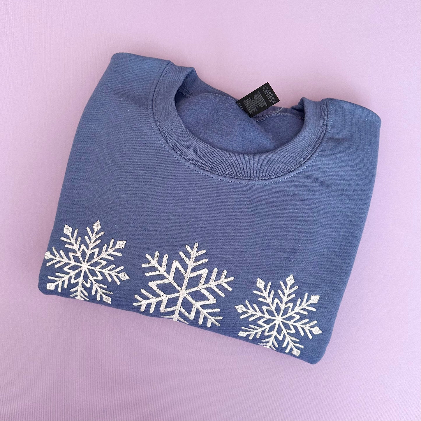 Snowflake Crewneck Sweater