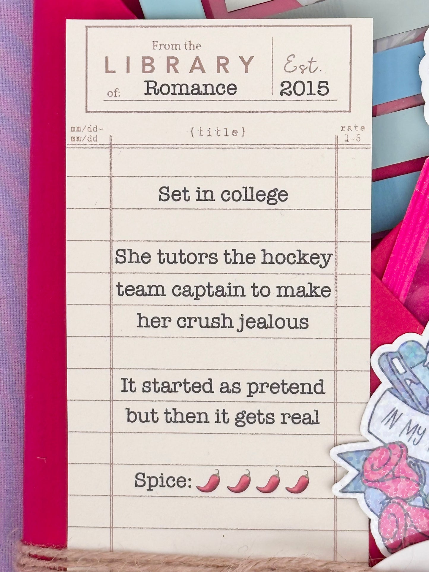 Blind Date with a Book - Spicy Romance