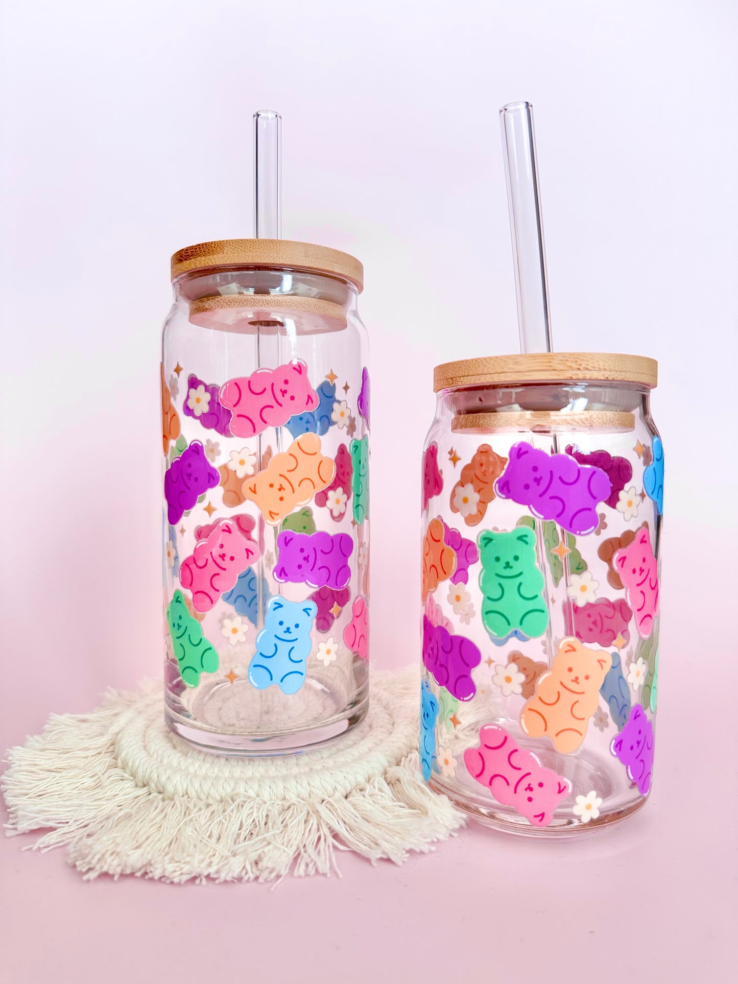 Gummy Bears Glass Cup