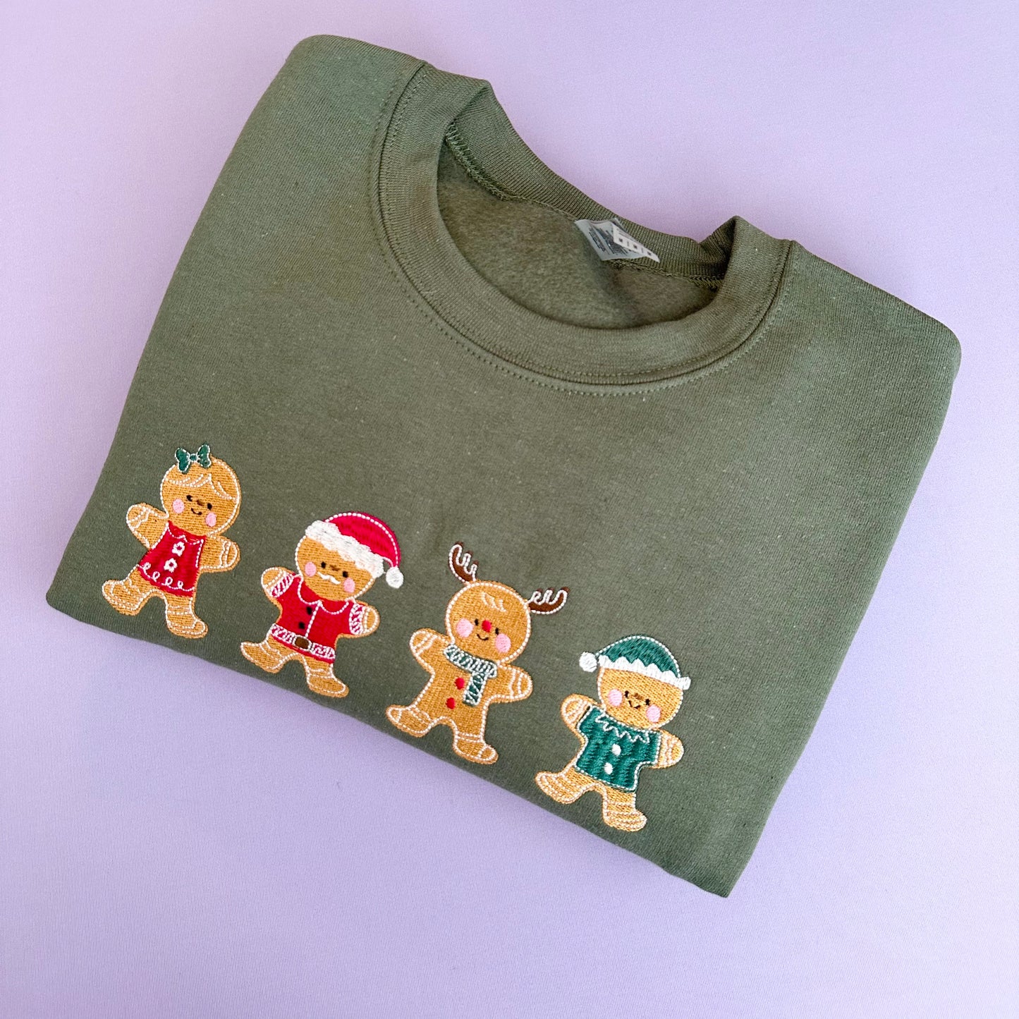Gingerbread Crewneck Sweater