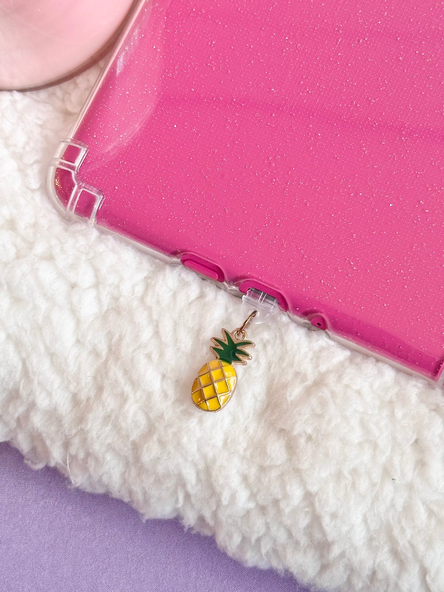 Pineapple e-Reader Charm