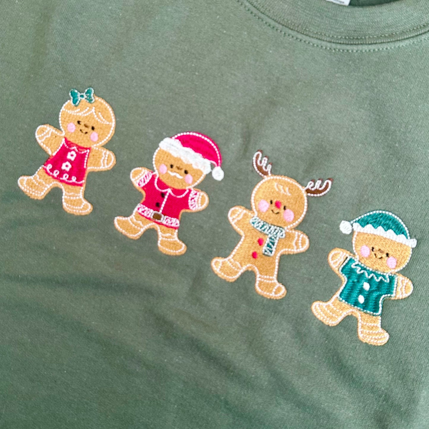 Gingerbread Crewneck Sweater