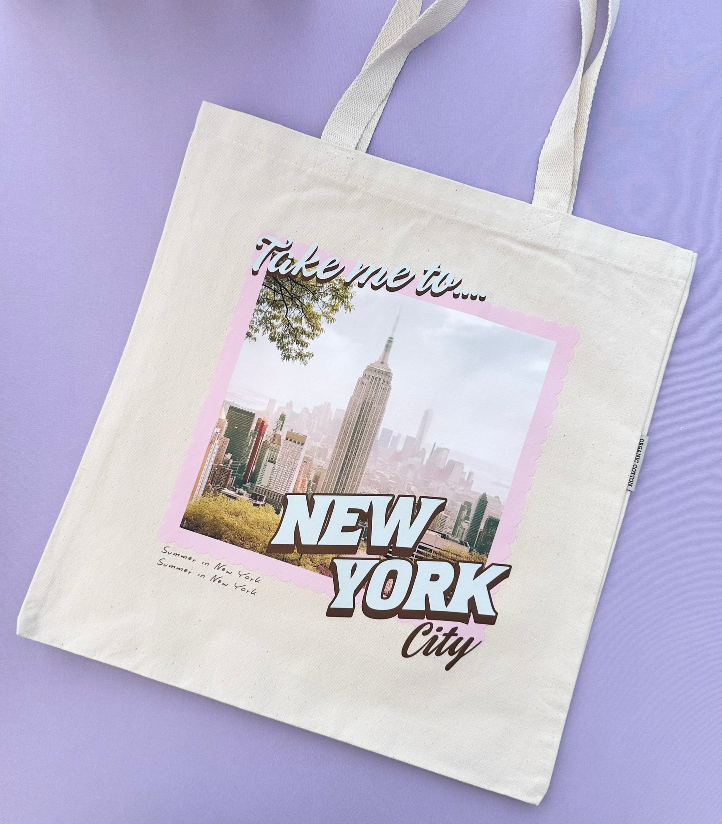 Take Me to New York City Tote Bag
