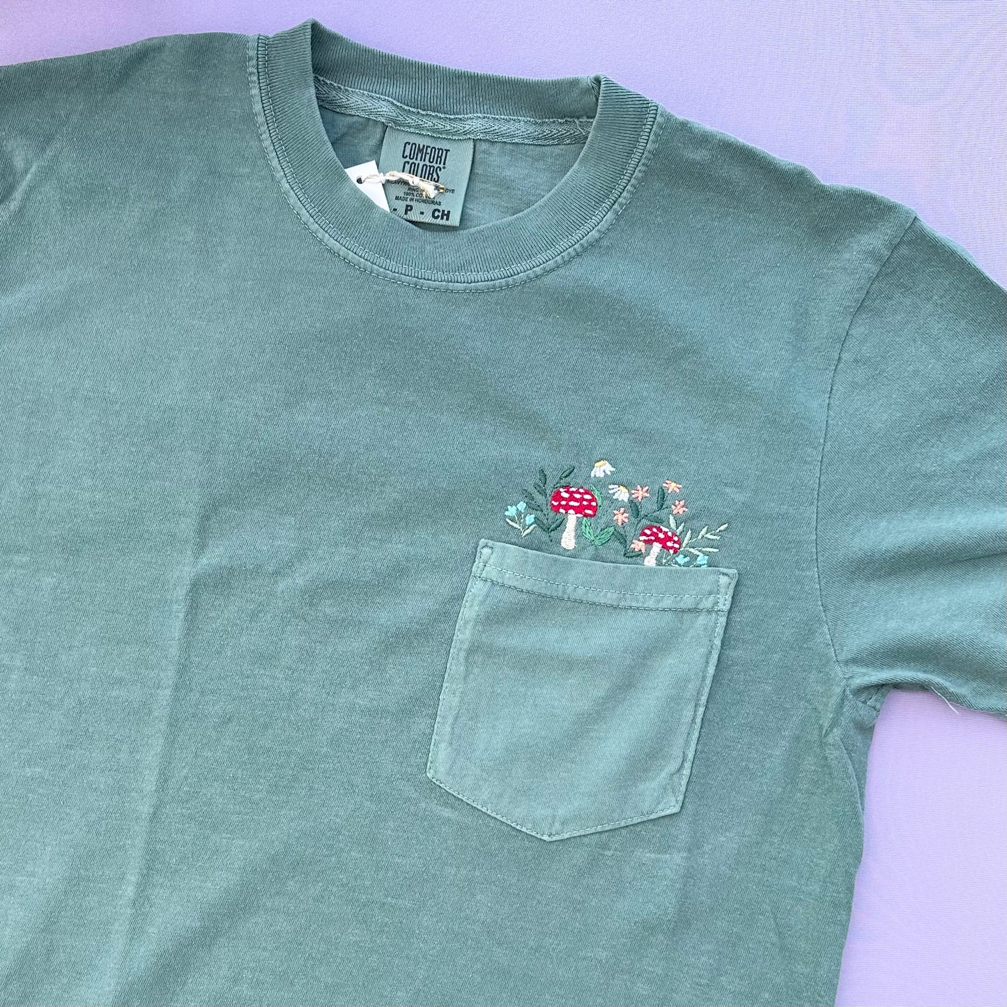 Mushrooms Pocket T-shirt
