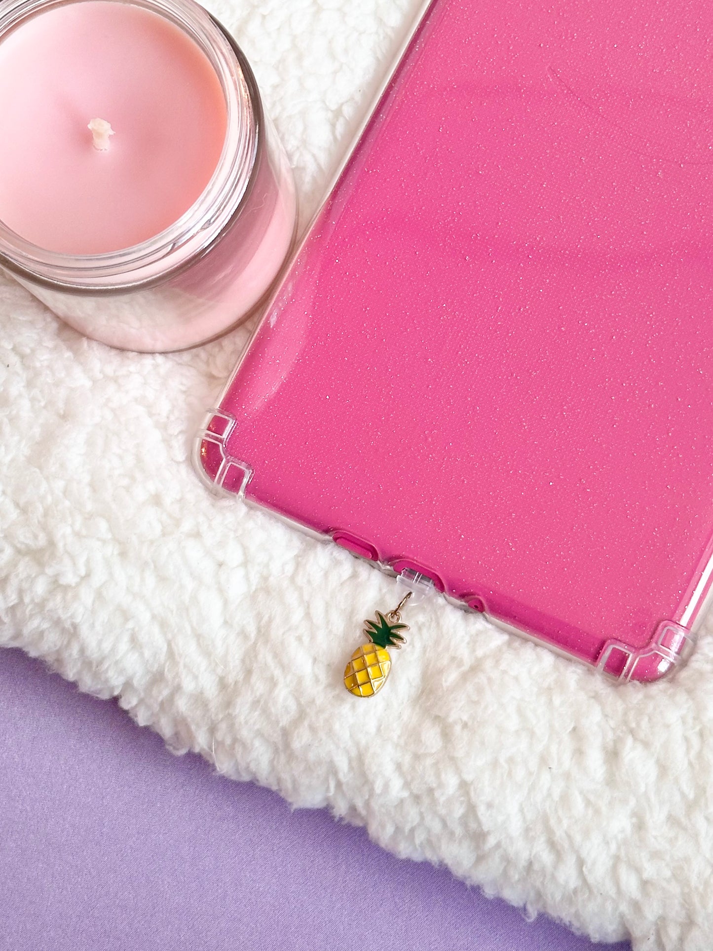 Pineapple e-Reader Charm