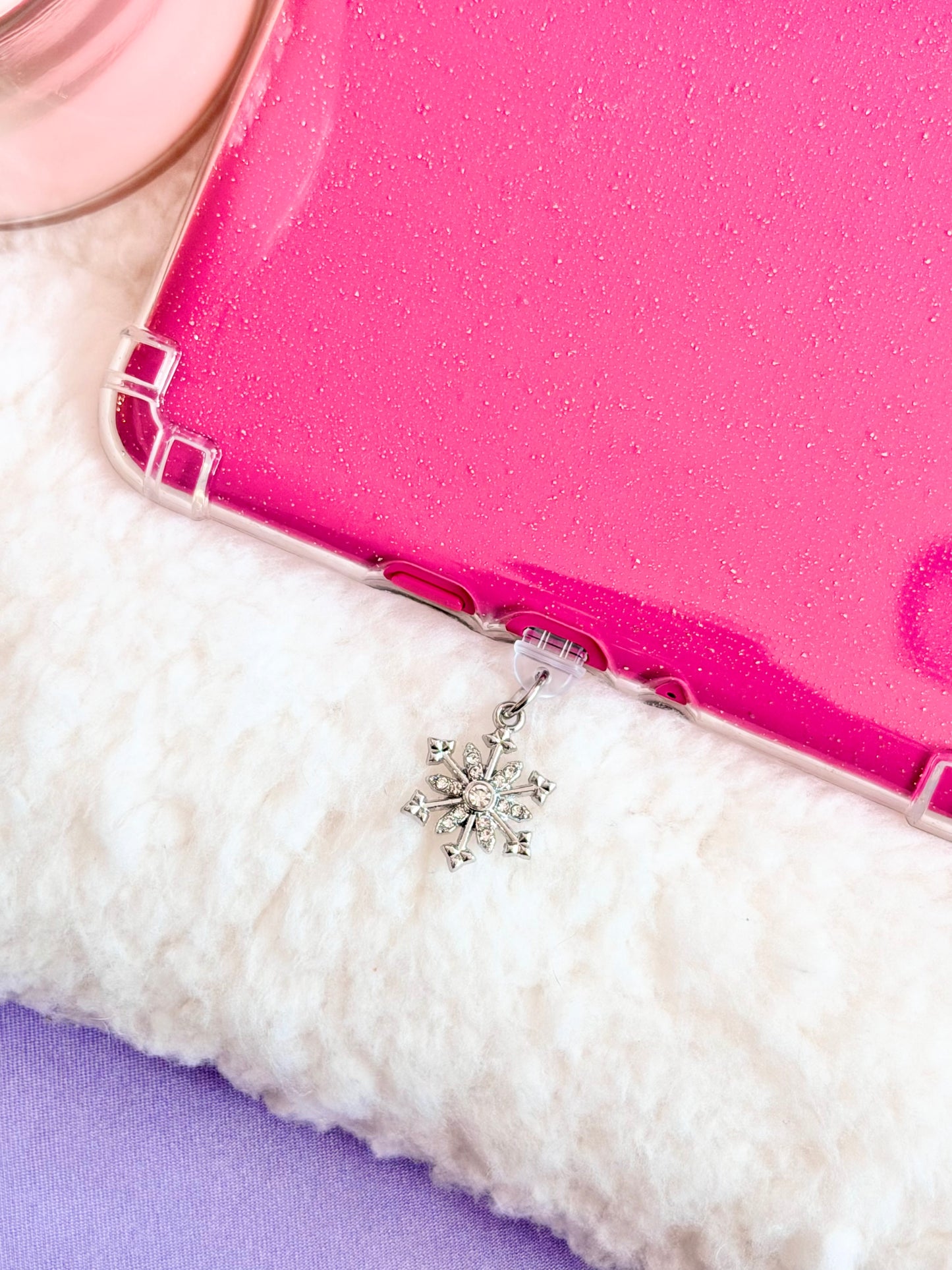 Snowflake e-Reader Charm