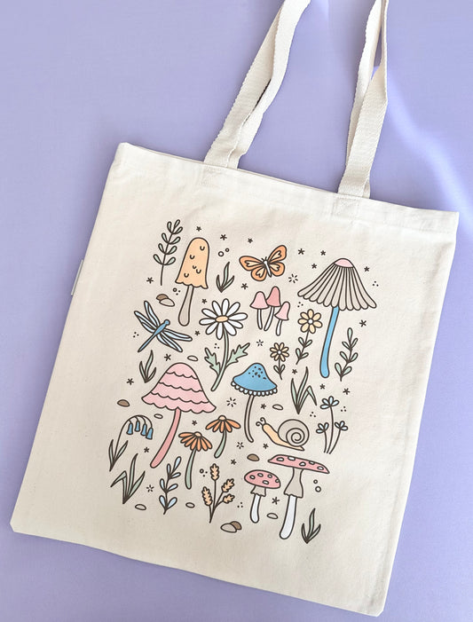 Mushroom Tote Bag