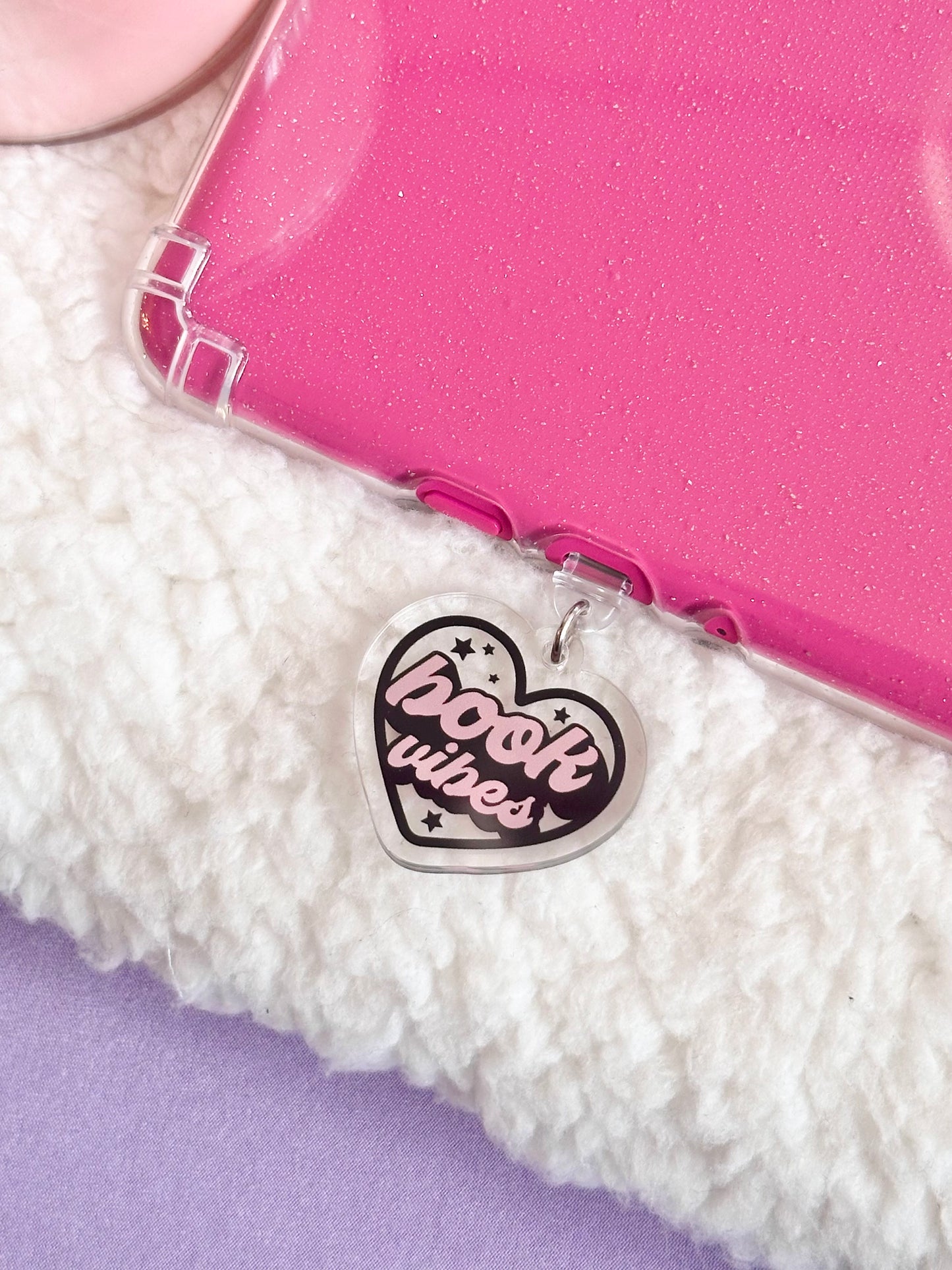 Book Vibes Acrylic e-Reader Charm