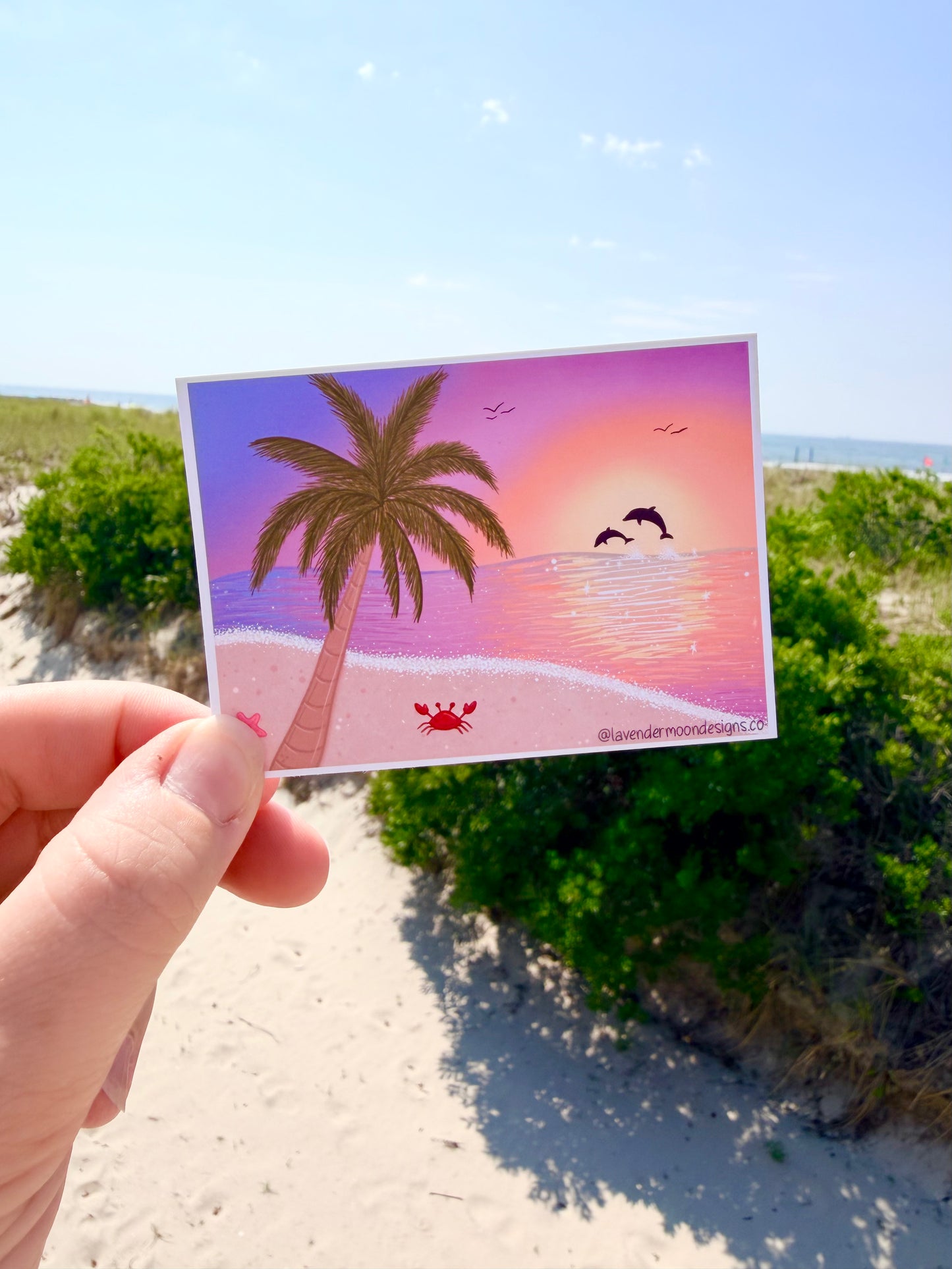 Summer Collection Mini Art Prints - Set of 6