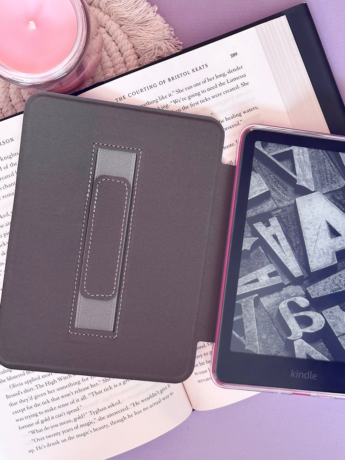 Coquette Pink Bows Kindle Case (7" - 12th Gen. Kindle & Colorsoft)