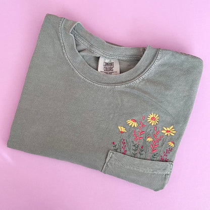Sunflower Pocket T-shirt