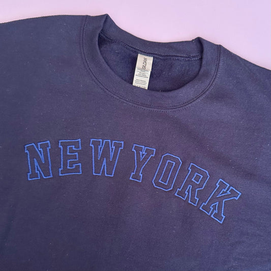 New York Crewneck Sweater