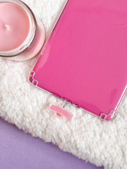 Bookworm Club Acrylic e-Reader Charm