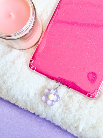 Purple Daisy e-Reader Charm