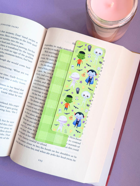 Spooky Cute Monsters Bookmark