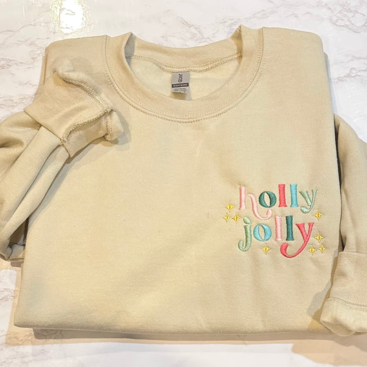 Holly Jolly Crewneck Sweater