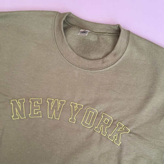 New York Crewneck Sweater