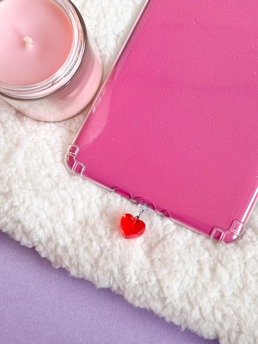 Red Heart e-Reader Charm