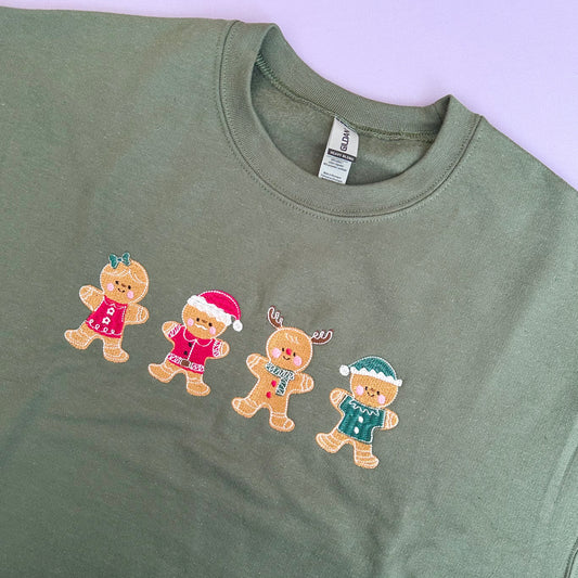 Gingerbread Crewneck Sweater