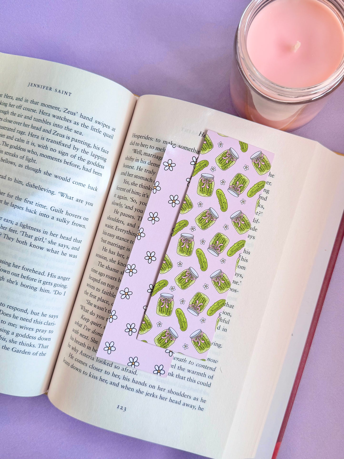Pickles Paper Bookmark