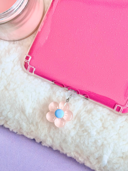 Light Pink Daisy e-Reader Charm