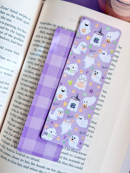 Spooky Cute Ghosts Paper Bookmark