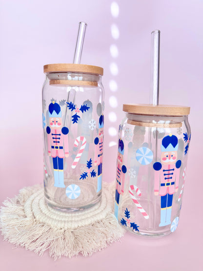 Nutcracker Glass Cup