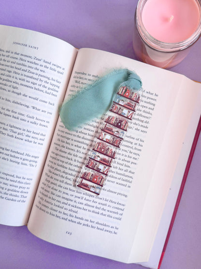 Brown Bookshelf Acrylic Bookmark