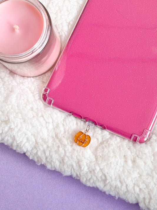 Jack-o-Lantern e-Reader Charm