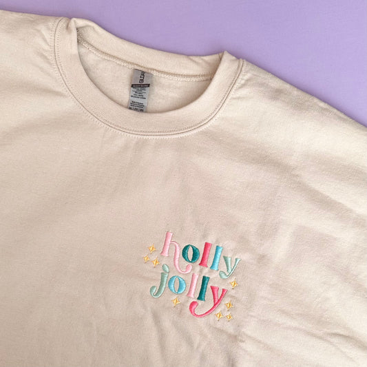Holly Jolly Crewneck Sweater