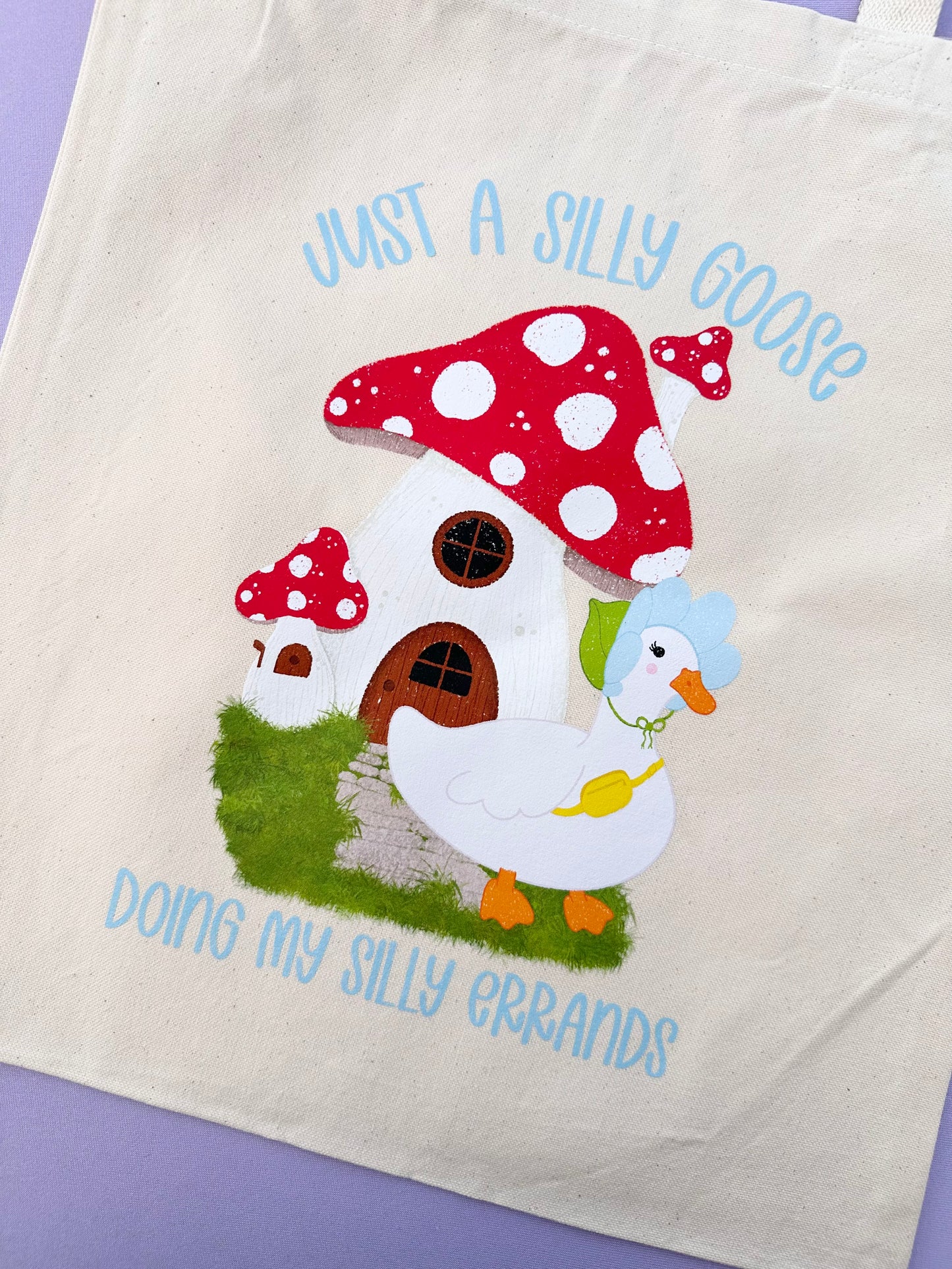 Just a Silly Goose Tote Bag