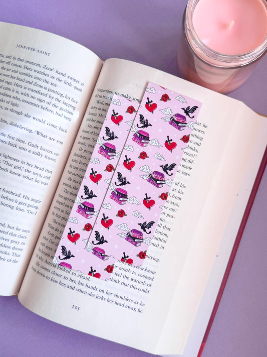 Romantasy Paper Bookmark