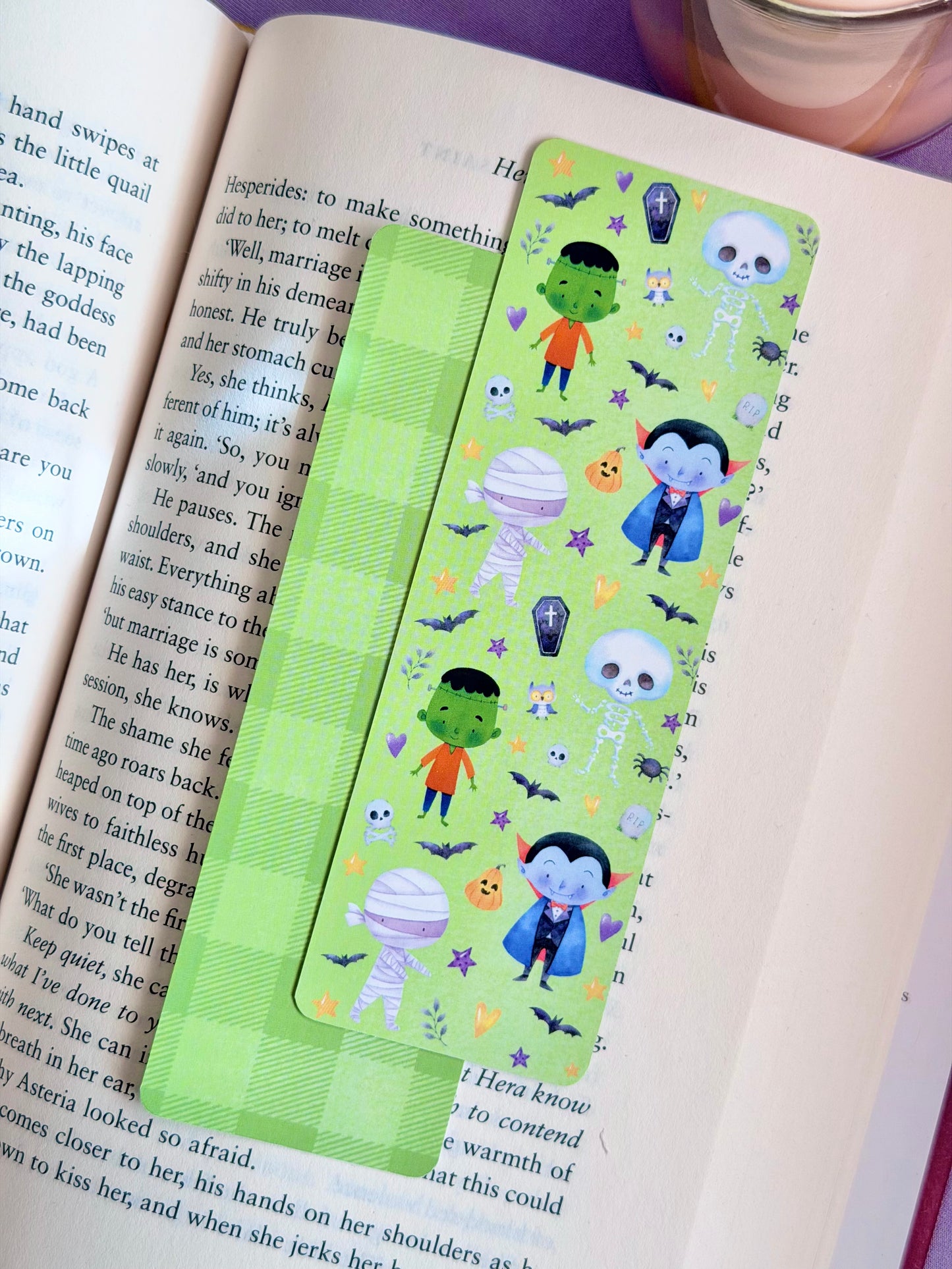 Spooky Cute Monsters Bookmark