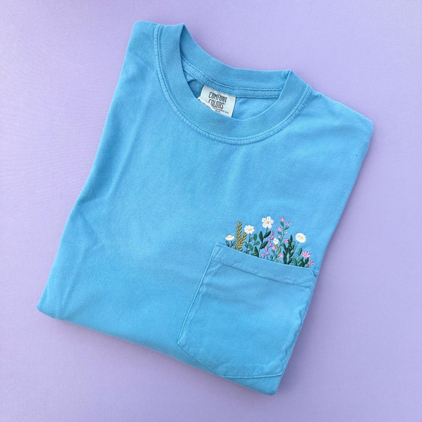 Flower Garden Pocket T-shirt
