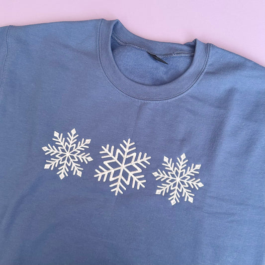 Snowflake Crewneck Sweater
