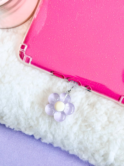 Purple Daisy e-Reader Charm