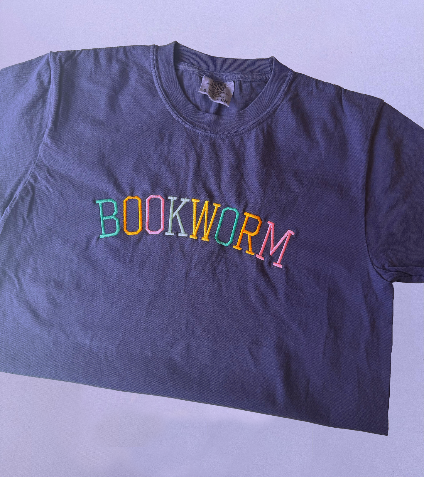 Navy Bookworm T-shirt