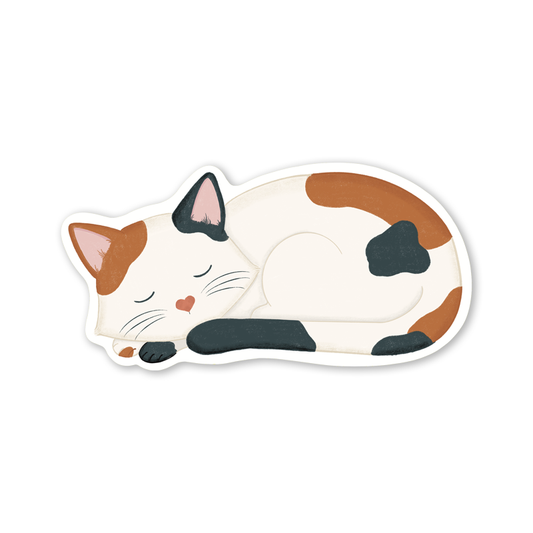 Cat Nap Sticker