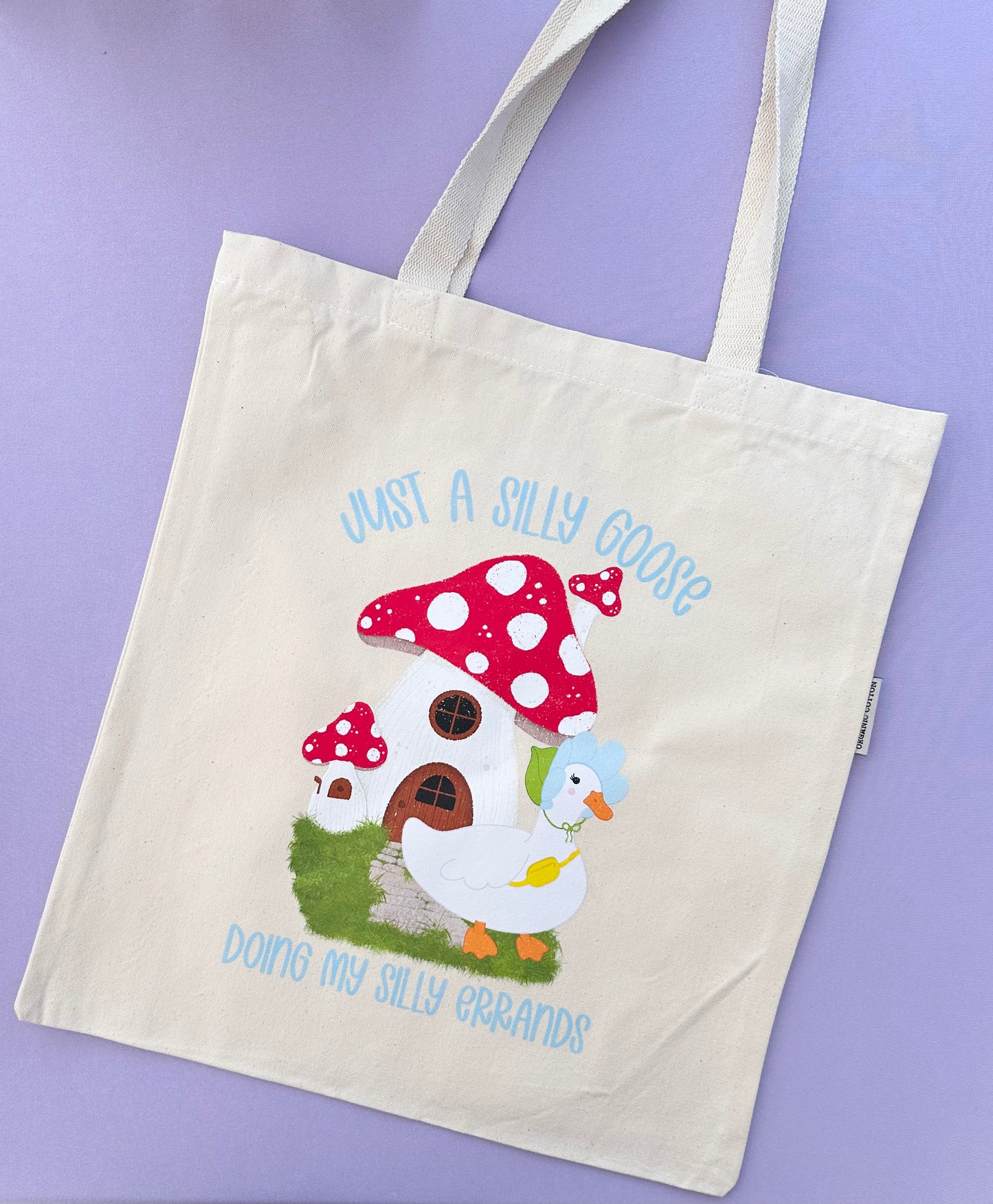 Just a Silly Goose Tote Bag