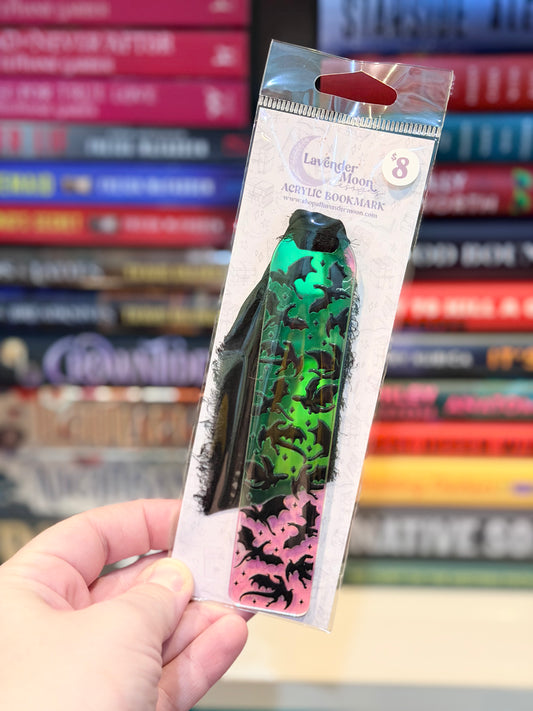 Dragons Iridescent Acrylic Bookmark