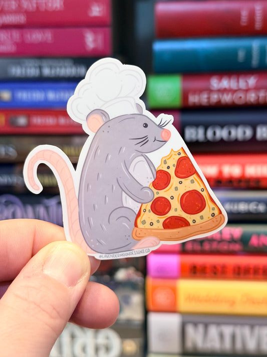 Vinny the Pizza Rat Sticker